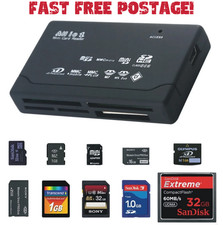 Lettore di schede di memoria tutto in uno 1 adattatore USB SDHC Mini Micro M2 MMC XD CF MS