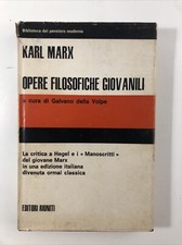 Karl Marx opere filosofiche