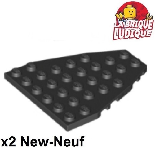Lego aile wedge piastra - wedge, 7x6