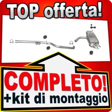 Scarico Completo per VW GOLF PLUS 1.9 TDI Marmitta
