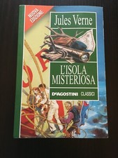 LIBRO L'ISOLA MISTERIOSA JULES