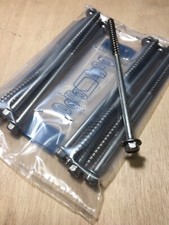 VITE ACCIAIO INOX 6x119 PER LEGNO PLASTICA TESTA ESAGONALE FLANGIATO 12PZ.