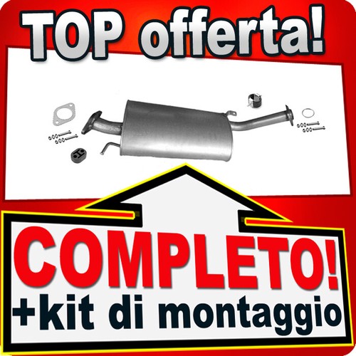 Silenziatore intermedio per - silenziatore,