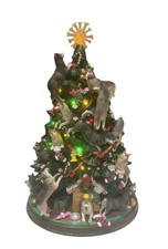 Albero di Natale Danbury come nuovo Siberian Husky Dog