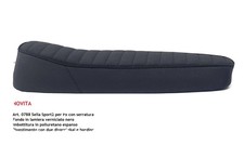 Sella sedile nisa - sport, nera