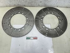 COPPIA DISCHI FRENO ANTERIORI KAWASAKI GPZ 550 600 1000 NINJA 600 VEDI DESCRI...