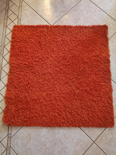 Tappeto arancione quadrato - ,