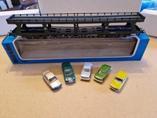 Marklin H0 Carro Bisarca Con 5 modelli Di Auto  4084 OVP  Rif C  25086