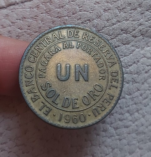 Perù sol oro 1960 - sol, de