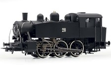 Rivarossi HR2642 FS Gr.831 steam locomotive ex S100 USATC Black DCC Sound Fitted