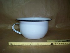 VASO DA NOTTE  IN METALLO SMALTATO 