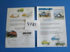 N° 4781 /  camion BREMACH 4 x