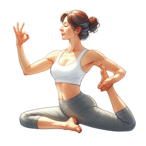Adesivi auto xxl 18x18 yoga - adesivi,