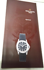 RARE VINTAGE PATEK PHILIPPE AQUANAUT 5060 BOOKLET ANNO 97 ITALIANO