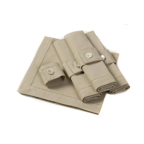 Est tovaglioli taupe set - c'est,