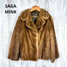SAGA VISONE Cappotto pelliccia