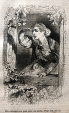 7 xilografie originali