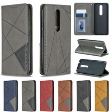 Leather Flip Wallet Cover Case