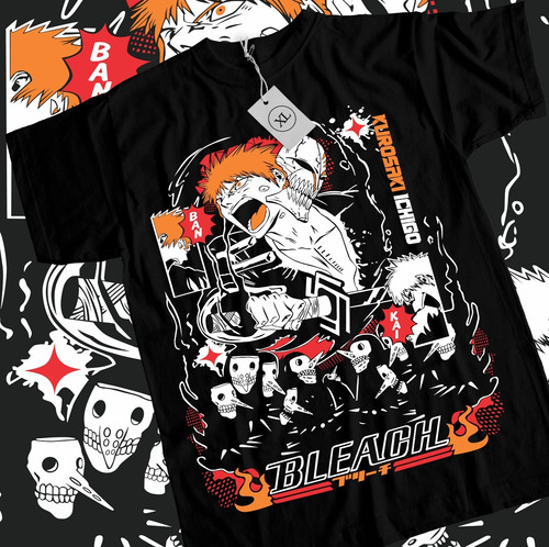 Bleach shirt zaraki kenpachi - zaraki,