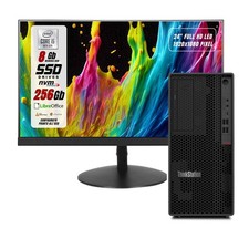 Postazione Completa PC Lenovo i5-10Th P400 8Gb 256Gb Monitor 24" Ricondizionato