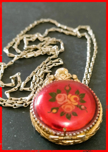 Ciondolo antico orologio - antico,