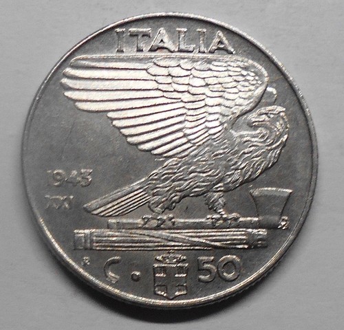 Centesimi 1943 quasi fdc - 50,