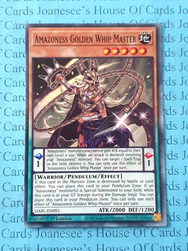 Amazoness golden whip master - golden,