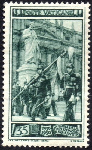 Vaticano 1950 141 mnh 35 - vaticano, mnh**