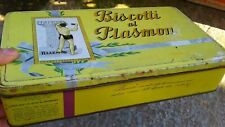 ✅?Antica vecchia Scatola latta vintage porta dolci porta biscotti Plasmon rara