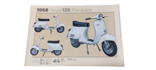 POSTER PLASTIFICATO VESPA 125