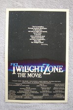Twilight Zone The Movie Lobby Card Locandina Film 