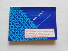 Honda NS 125 F 1985-86 manuale uso manutenzione libretto ITALIANO originale