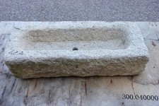 VASCA IN PIETRA granito 74x29  H18 N 42 A  da giardino lavandino fioriera