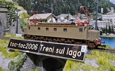 RIVAROSSI 1406 FS LOCOMOTIVA ELETTRICA E. 428 102 DIGITALE CON BIELLINO 1:87  H0