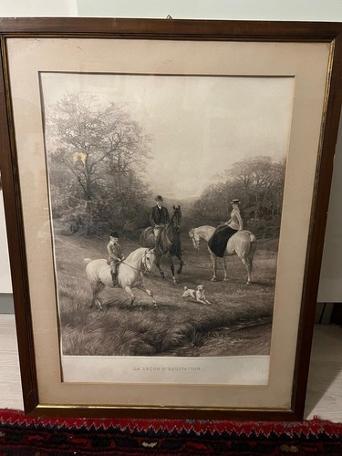 Quadro stampa francese hardy - stampa,
