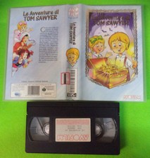 VHS film LE AVVENTURE DI TOM SAWYER animazione 1993 AVO FILM 321142 (F28) no dvd
