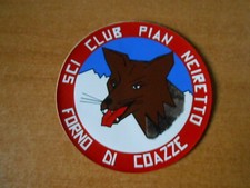 Adesivo sticker sci club pian - adesivo,