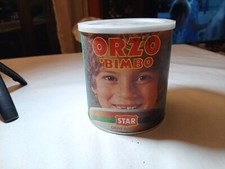Vecchio barattolo orzo - orzo, bimbo