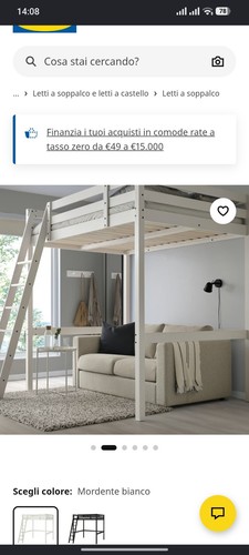 Letto castello usato - a,