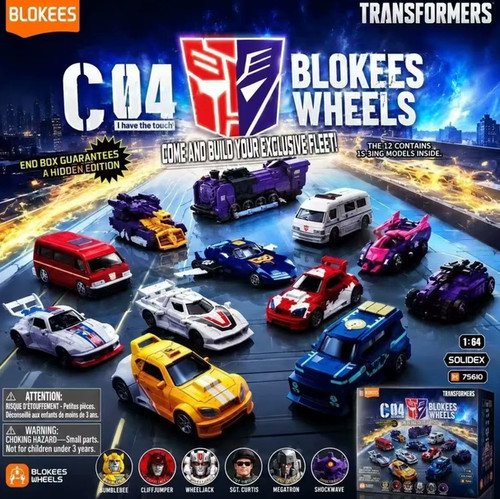Modellino blokees transformers - modellino,