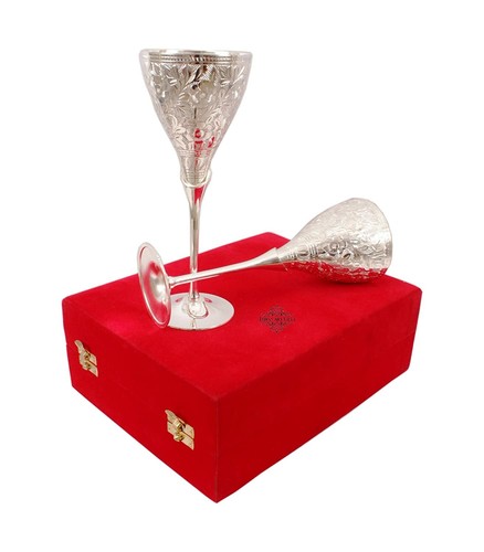 Placcato argento calice flute - argento,