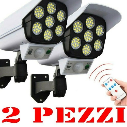 Telecamera finta con - finta, luce