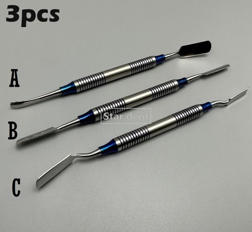 Spatola cemento dentale - 3x,