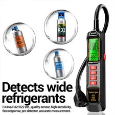 Rilevatore perdite gas ricaricabile per condizionatore R22 R32 R134a uso compatibile