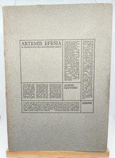ALBINO GALVANO. ARTEMIS EFESIA. IL SIGNIFICATO DEL POLITEISMO GRECO Adelphi 1967