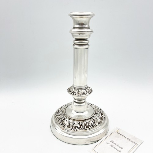 Candelabro antico argento - candelabro,