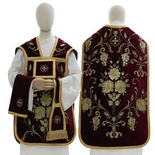 Pianeta Rosso Scuro con stola