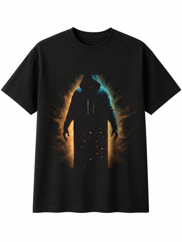 Shirt uomo con - t-shirt, cappuccio