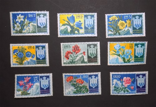 Francobolli san marino 1953 - francobolli,