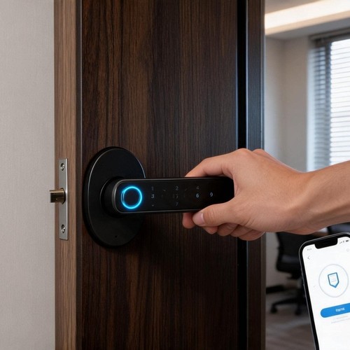 Serratura per biometrica